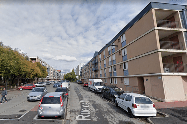 La fusillade est intervenue dans cette rue du quartier d'Empalot à Toulouse.