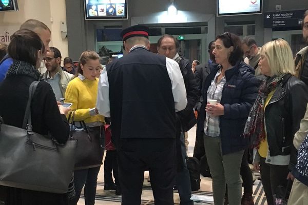 la gare de Caen en stand by