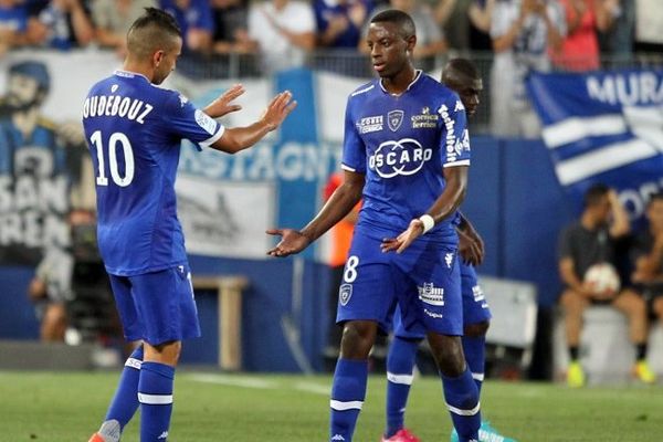 Ryad Boudebouz, l'unique buteur (sur penalty) de la rencontre.