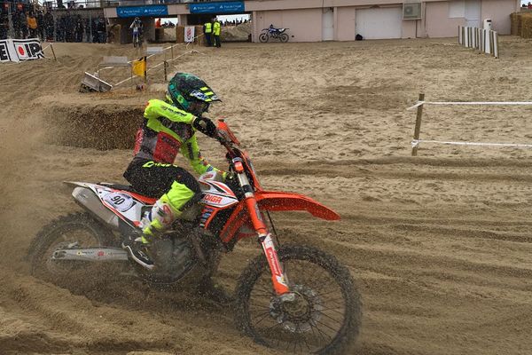 Mathéo Miot ce samedi à l'Enduropale du Touquet