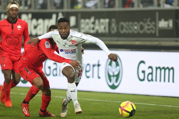 Au stade de la Licorne ce samedi pour la rencontre Amiens Nice.