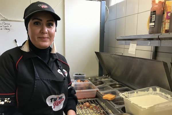 Aïda Beldi a créé sa pizzeria à Dijon en février 2018