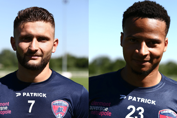 Nicolas Gavory et Jérôme Phojo sont les deux nouvelles recrues du Clermont Foot 63. 