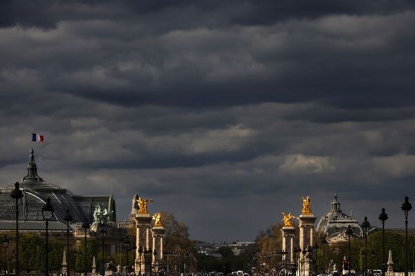 Tous les départements franciliens sont en vigilance orange pour des orages. (Illustration)