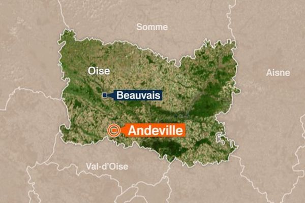 L'incendie s'est produit dans un pavillon à Andeville, commune d'environ 3.000 habitants.