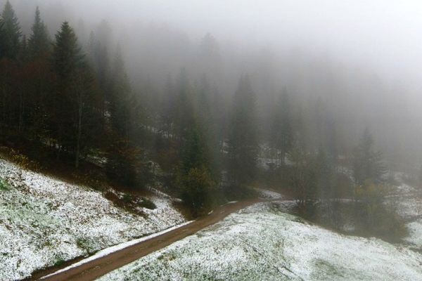 Neige à Ventron