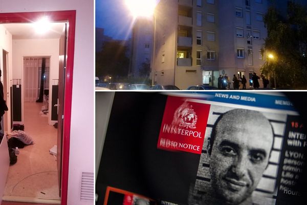 Redoine Faïd, l'homme le plus recherché de France a été arrêté dans la nuit du mardi au mercredi 3 octobre dans l'appartement à gauche