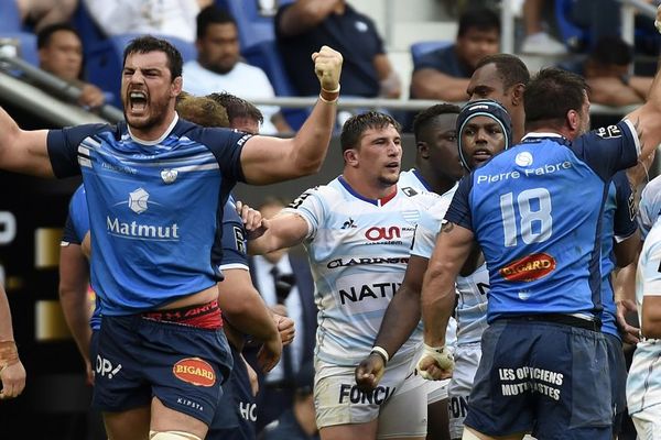 Loïc Jacquet lors de la demi-finale de Top 14 contre le Racing