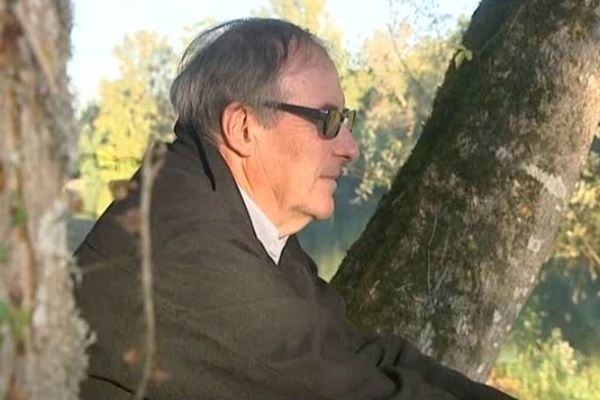 Christian Signol, au bord de la Dordogne 