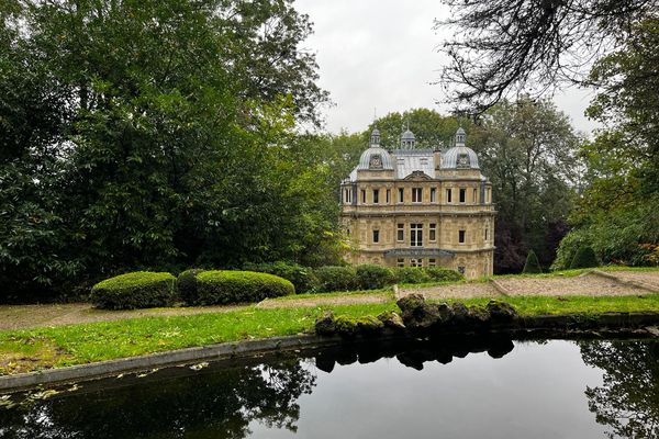 La vue du château de Monte-Cristo depuis le château d'If