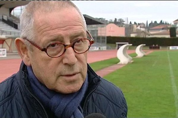 Charles Garrigos, le président du FC Auch-Gers