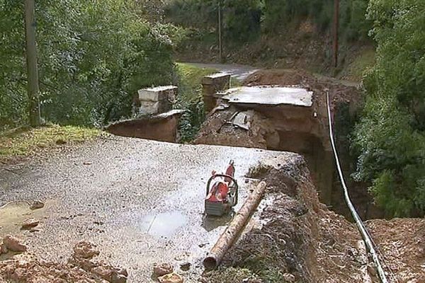 Aude - les dégâts après les inondations - octobre 2018.
