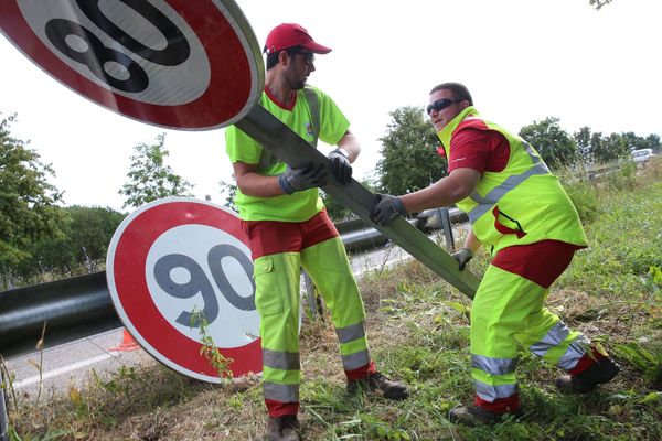 La Haute-Marne repassera certaines routes du département à 90 km/h au lieu de 80, à partir du 9 janvier 2020. 