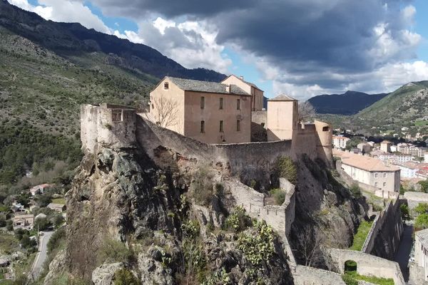 La citadelle de Corte.