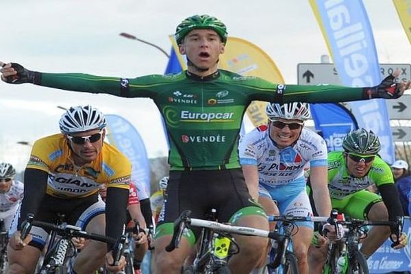 Etoile de Bessèges : 3e étape : victoire du Français Bryan Coquard - 7 février 2014.