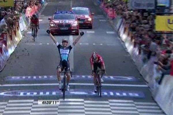 Paris-Tours 2015, victoire de l'Italien Trentin