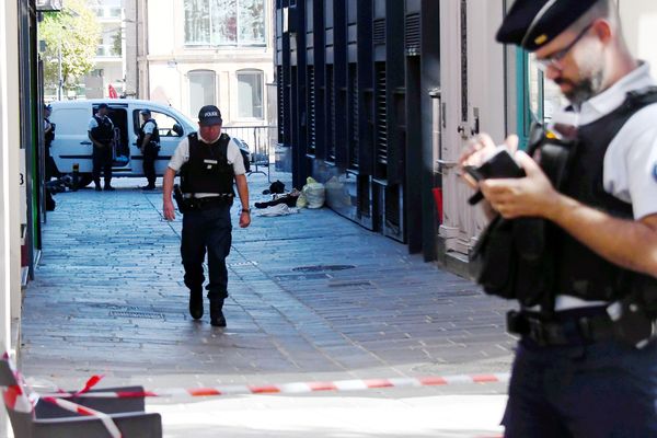 Sur les lieux du crime à Rodez