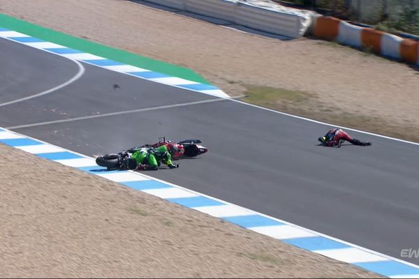 Le pilote Haut-savoyard Morgan Berchet qui participait aux 12 heures d'Estoril a dû abandonner après un violent accrochage avec un autre pilote.