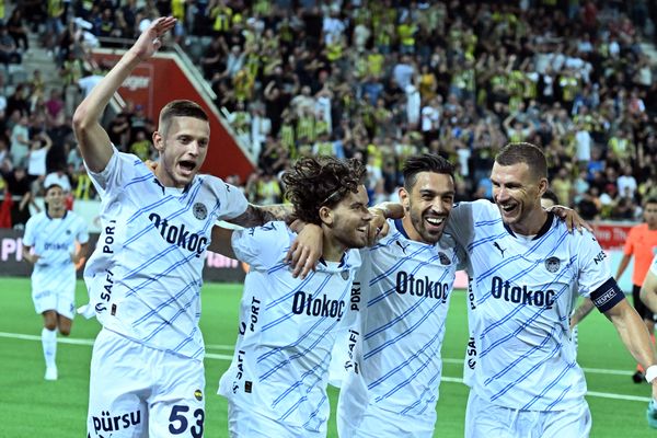 Les Turcs de Fenerbahçe se sont imposés au match aller face aux Suisses de Lugano, le 23 juillet 2024.