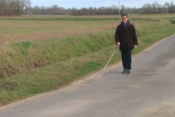 Sylvain Nivard, maire non-voyant de Méry-sur-Cher