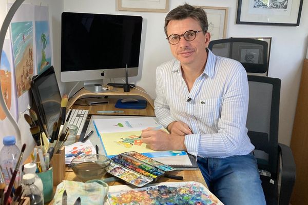 le dessinateur breton Francois Ravard sera présent à Quai des Bulles 2024