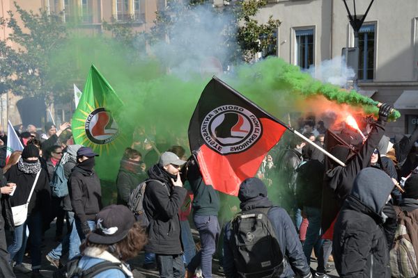 En mars 2018, des militants d'extrême-gauche avaient manifesté contre l'ouverture du local de Bastion social.