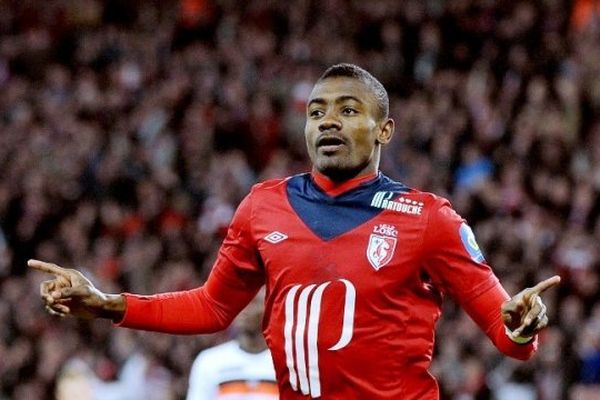 Salomon Kalou (LOSC), face à Lorient, début avril. Michel Seydoux voulait vendre mais l'a finalement gardé.