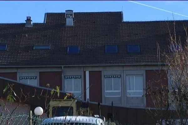 La scène s'est déroulée dans une des chambres de cette maison de retraite