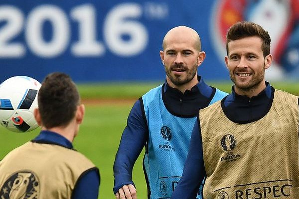 Cabaye à l'entraînement ce samedi au Stadium Lille-Métropole.