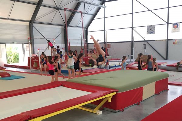 Les Elfes de 10 à 14 ans à l'entrainement avant les championnats de France féminins du 5 au 7 juillet à Limoges