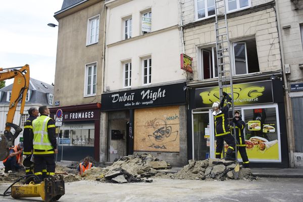 Les pompiers sont intervenus dès lundi matin (17/07/2017)