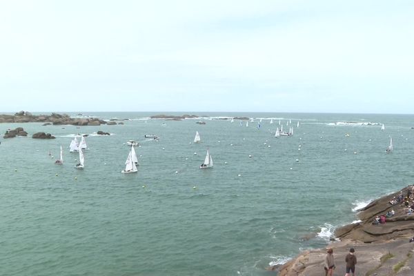 Les 24 heures à la voile de Trégastel ont réuni 50 équipages en compétition.