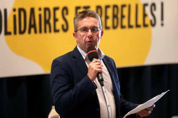 - Photo d'illustration - Christophe Ferrari à Grenoble, le 22 août 2018, lors de l'université d'été solidaire et rebelle des mouvements sociaux et citoyens.