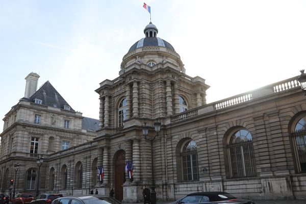 Le palais du Luxembourg qui accueille le Sénat