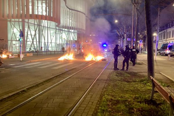 17 personnes ont été interpellés en marge des manifestations ce jeudi 23 mars à Strasbourg.