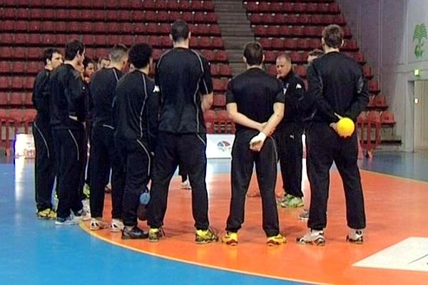 Montpellier - entraînement du MAHB - 28 février 2013.