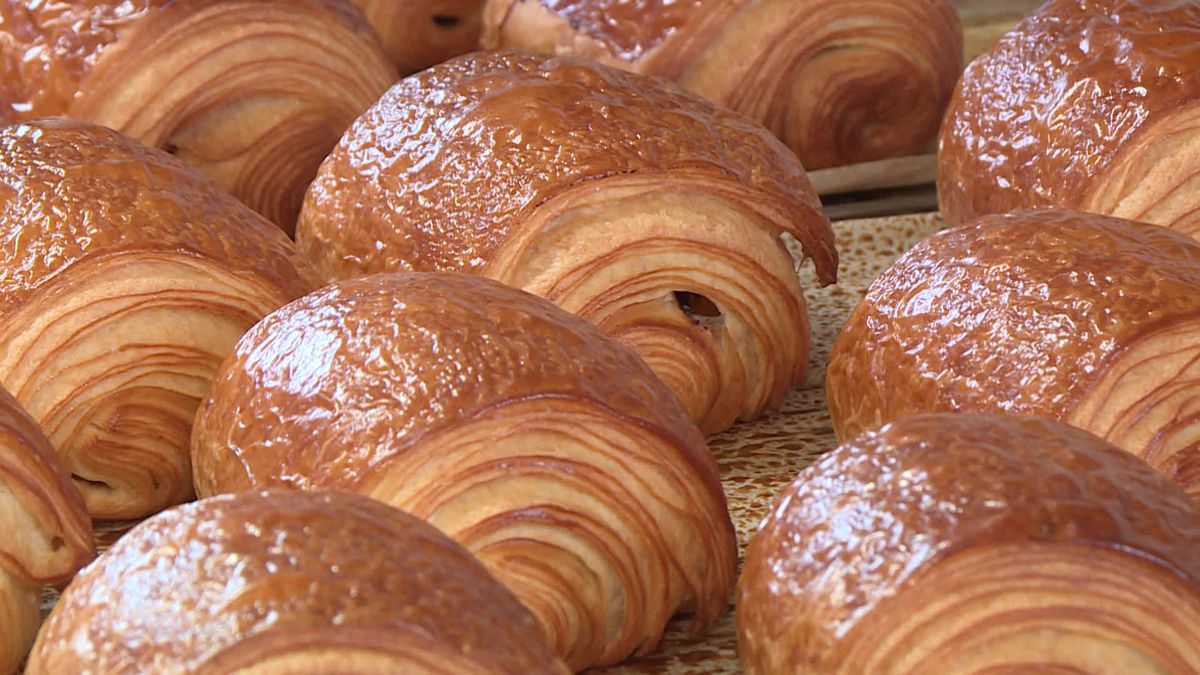 Pain au chocolat , Chocolatine (avec barre de chocolat maison)