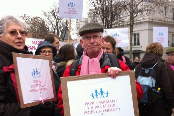 Les orléannais de la Manif pour Tous