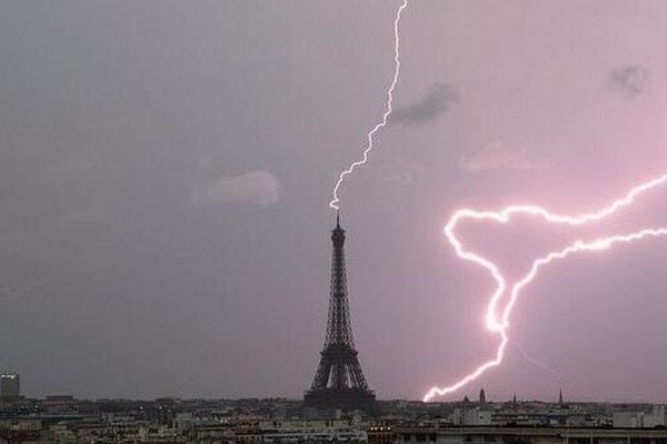 Alerte orange aux orages en Ile-de-France jusqu'au lundi 21 juillet 2014