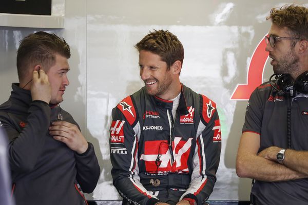 Romain Grosjean pilote de Formule 1