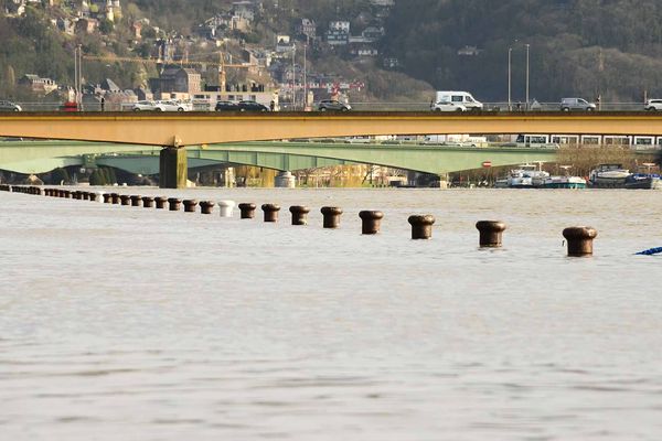 La Seine-Maritime et l'Eure sont placés en vigilance orange pour crues, lundi 8 avril 2024.