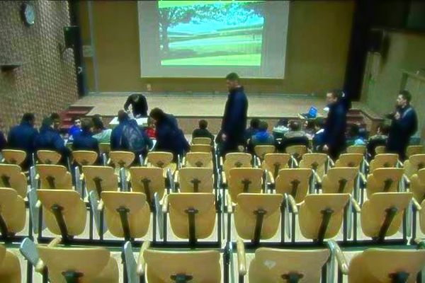 Le jour d'arrivée des stagiaires à l'PIDE de Val-de-Reuil