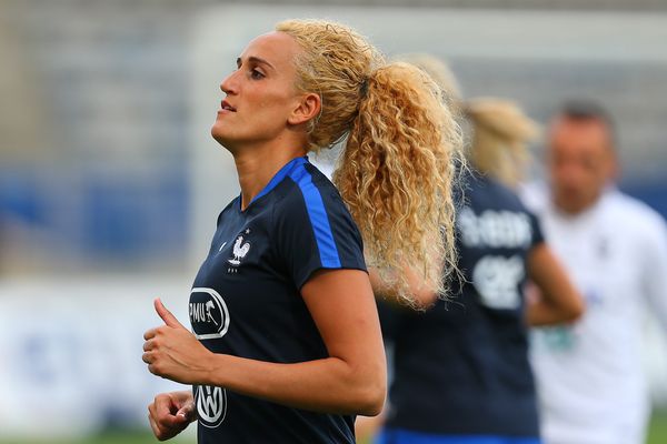 Kheira Hamraoui tentera de ramener une médaille de Rio avec l'équipe de France féminine de football