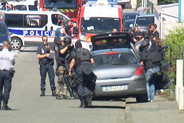 La BRI de Bayonne est intervenue au domicile de Frédéric Delval mardi 21 juin dans l'après-midi 