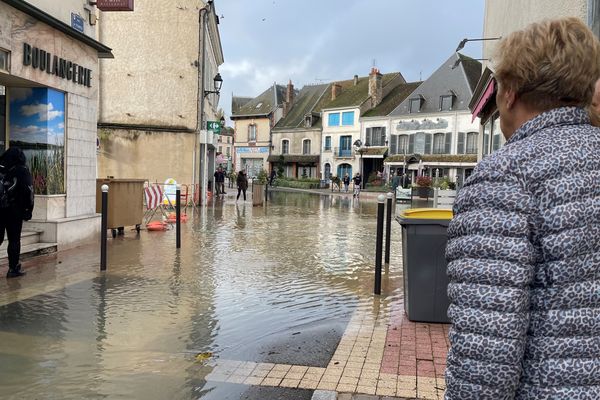 La commune de Cloyes-les-Trois-Rivières, en Eure-et-Loir, a subi une importante inondation ce 11 octobre.