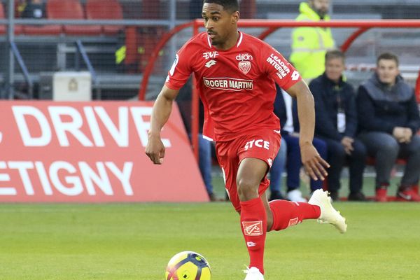 Wesley Saïd au stade Gaston Gérard de Dijon.