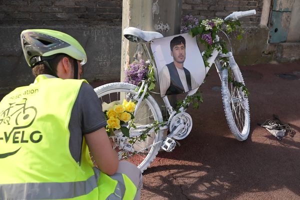 Véli Vélo a rendu hommage à la victime de 29 ans.