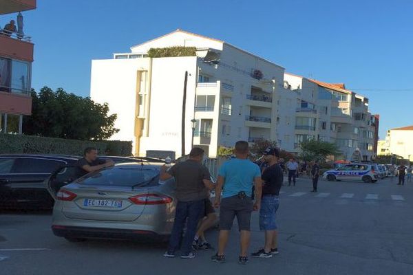 Frontignan (Hérault) - 2 personnes interpellées par la Bac et les CRS après l'assaut d'un appartement - 28 juillet 2016.