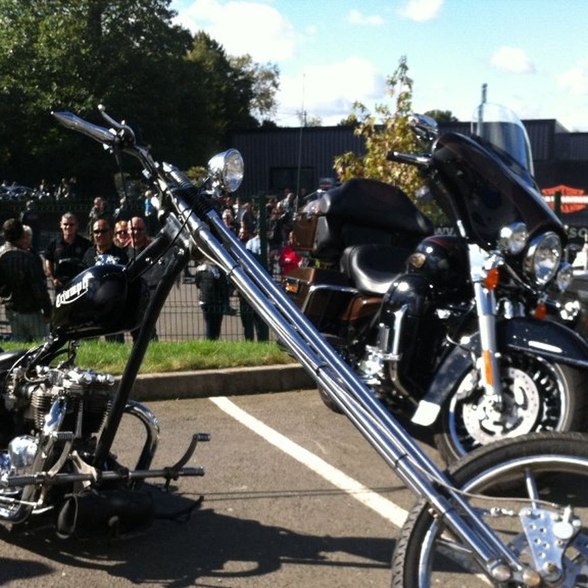 Equipe de la concession Harley-Davidson de Rennes