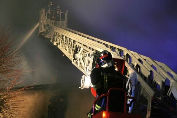 Les pompiers du Sdis 17 en pleine intervention (photo d'illustration)